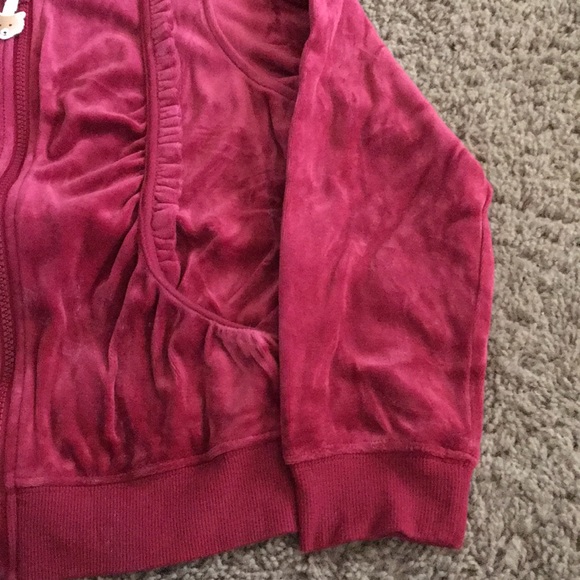 Vintage Gymboree Autumn Highland velour hooded jacket Sz 10 - Picture 4 of 6